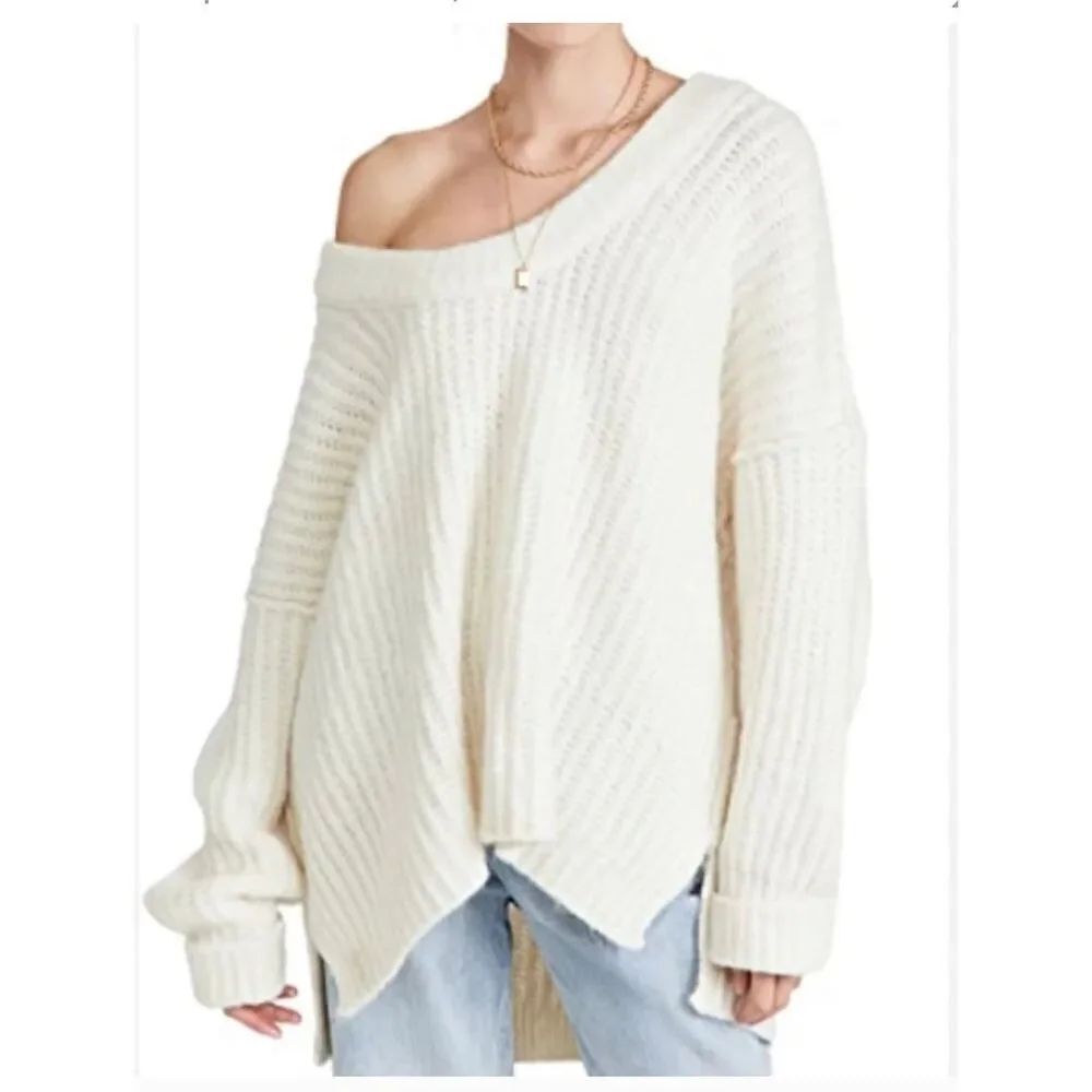 ❤️Free People Blue Bell Chunky Knot Sweater